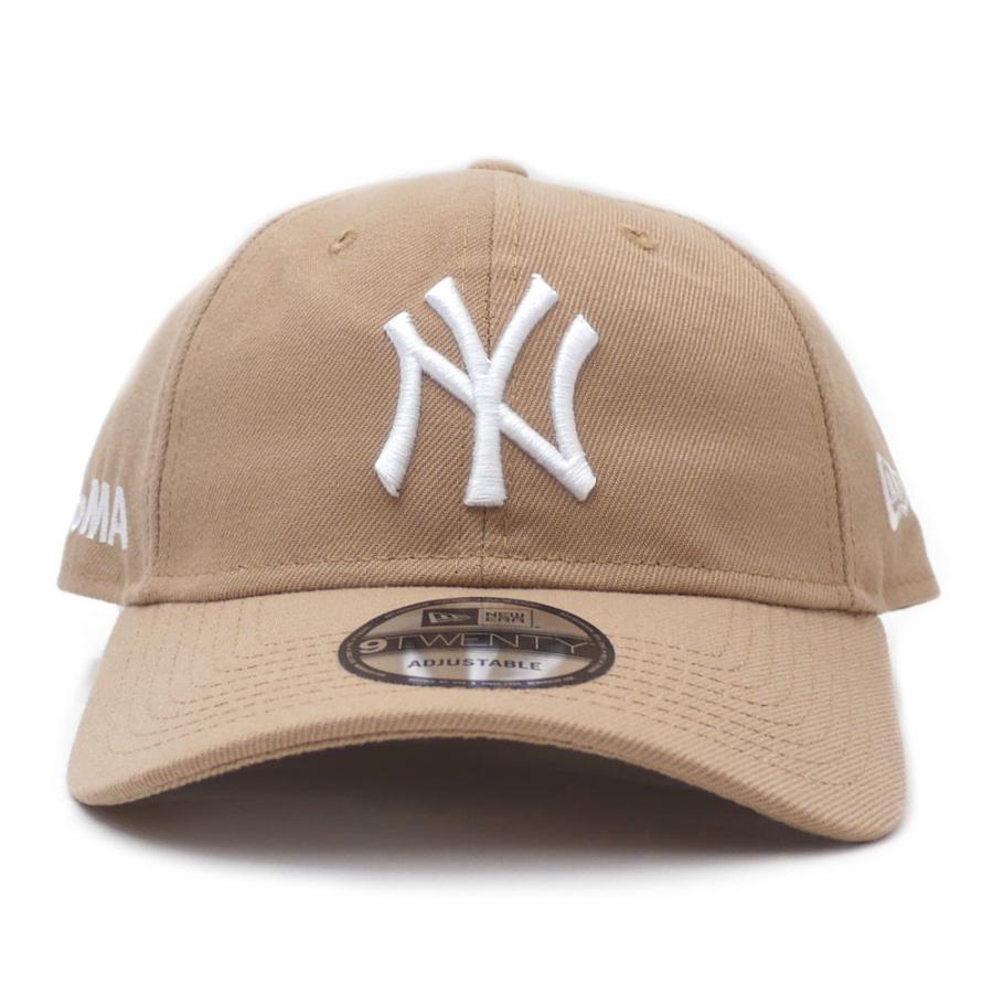 NY ヤンキースキャップ MoMA Edition 完売品　帽子　　キャメル NY ヤンキースキャップ キャメル MoMA Edition(キャメル