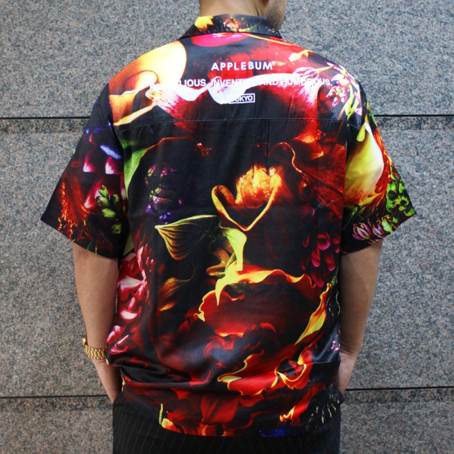 APPLEBUM 新品 アップルバム Flowers S/S Aloha Shirt フラワー