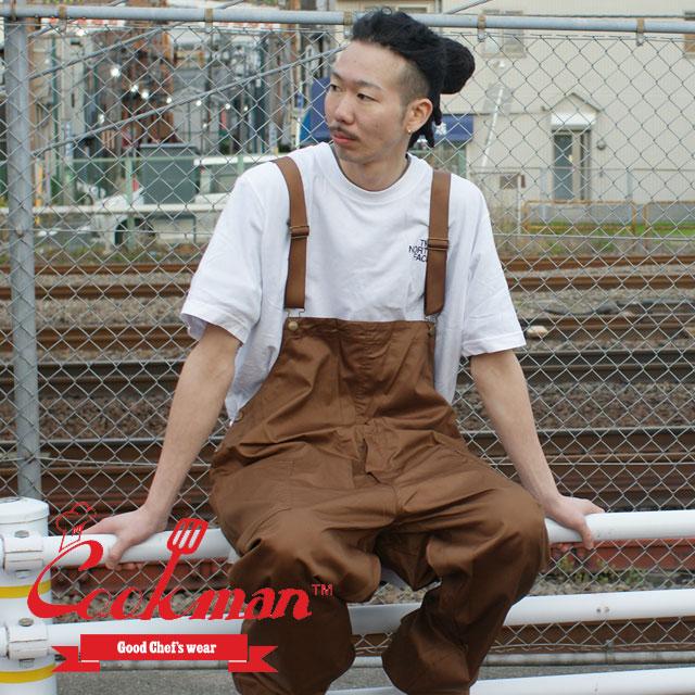 ラッピング無料】 COOKMAN クックマン FISHERMAN'S BIB OVERALL