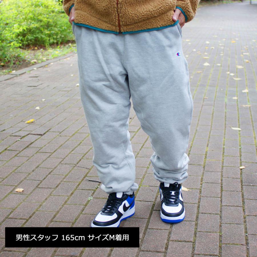 新品 チャンピオン Champion 12oz Reverse Weave Sweat Pants リバースウィーブ スウェットパンツ OXFORD GREY グレー BUYERS PUSH 999006388042 パンツ｜essense｜02