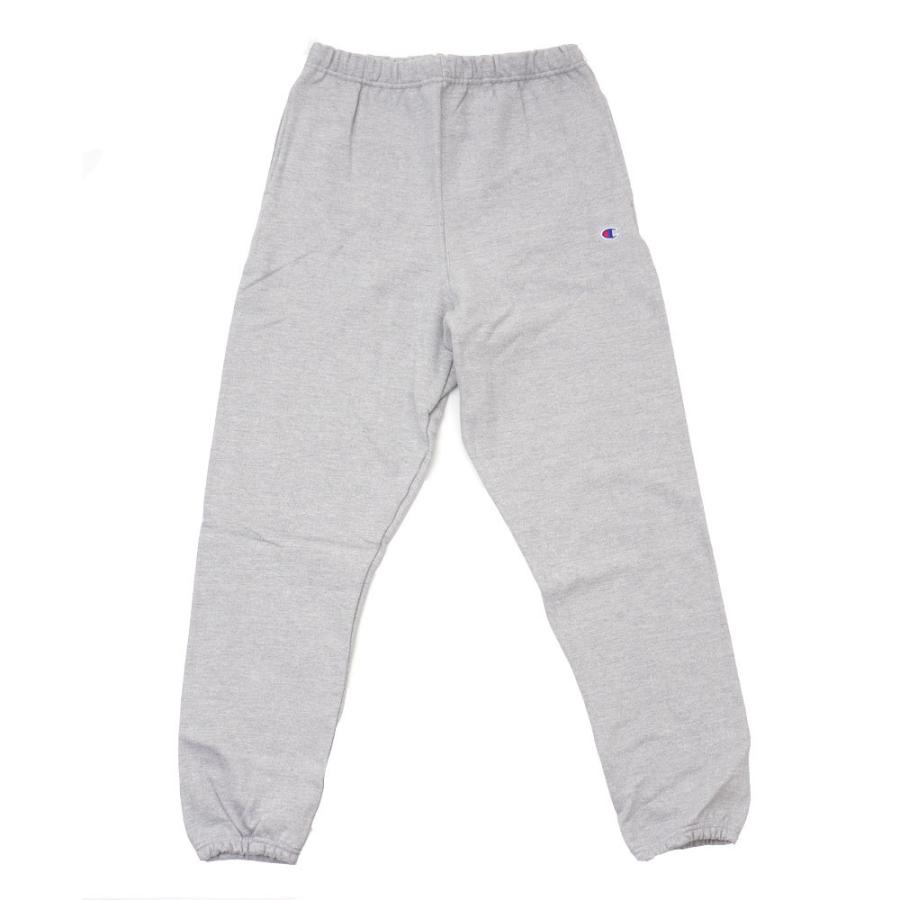 新品 チャンピオン Champion 12oz Reverse Weave Sweat Pants リバースウィーブ スウェットパンツ OXFORD GREY グレー BUYERS PUSH 999006388042 パンツ｜essense｜04