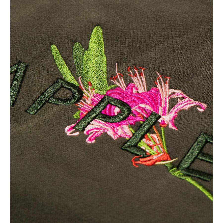 APPLEBUM（アップルバム） 新品 APPLEBUM Flower Logo Sweat Parka