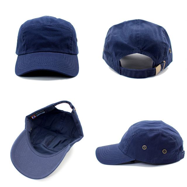 新品 ニューハッタン NEW HATTAN 6005-navy BLANK 5-PANEL ARMY CAP 5パネル キャップ 無地 NAVY ネイビー 6005navy ヘッドウェア｜essense｜02