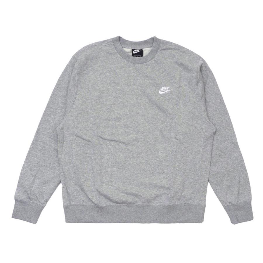 新品 ナイキ NIKE French Terry Crew Sweat クルースウェット トレーナー GREY グレー BV2667-063 209000611062 SWT/HOODY｜essense｜03