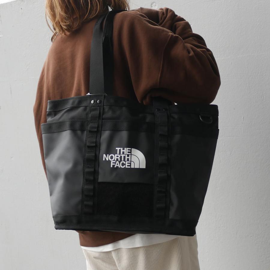 z562新品ザ・ノースフェイス黒色トートバックTHE NORTH FACE未使用 THE NORTH FACE 新品 ザ ノースフェイス Explore Utility Tote Bag