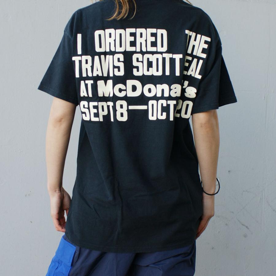 新品 トラヴィス スコット TRAVIS SCOTT x マクドナルド McDonald's x CPFM BURGER MOUTH TEE