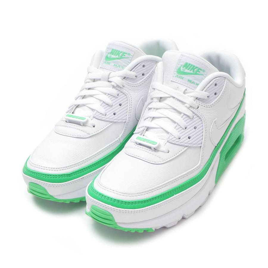 Buy Undefeated x Air Max 90 'White Green Spark' - CJ7197 104