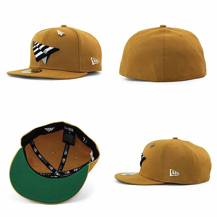 ニューエラ NEW ERA kl100917 x ロックネーション ROC NATION 59FIFTY CAP フィテッドキャップ TAN タン ベージュ kl100917 ヘッドウェア｜essense｜02