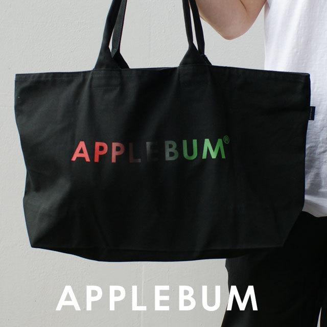 APPLEBUM 新品 アップルバム Gradation Logo Zip Totebag トート