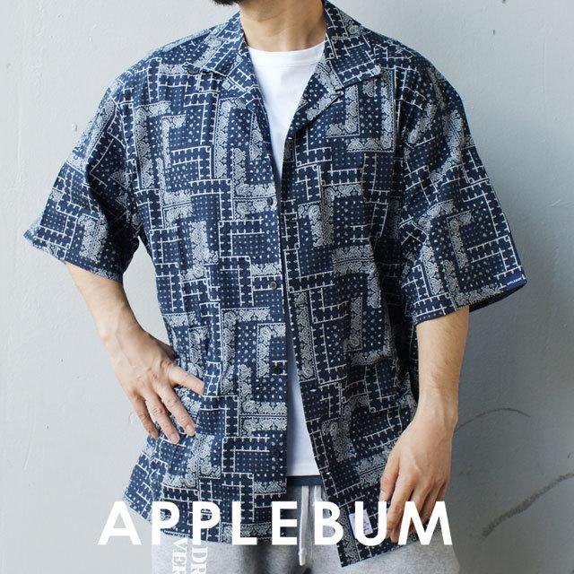 APPLEBUM 新品 アップルバム Paisley S/S Oversize Shirt