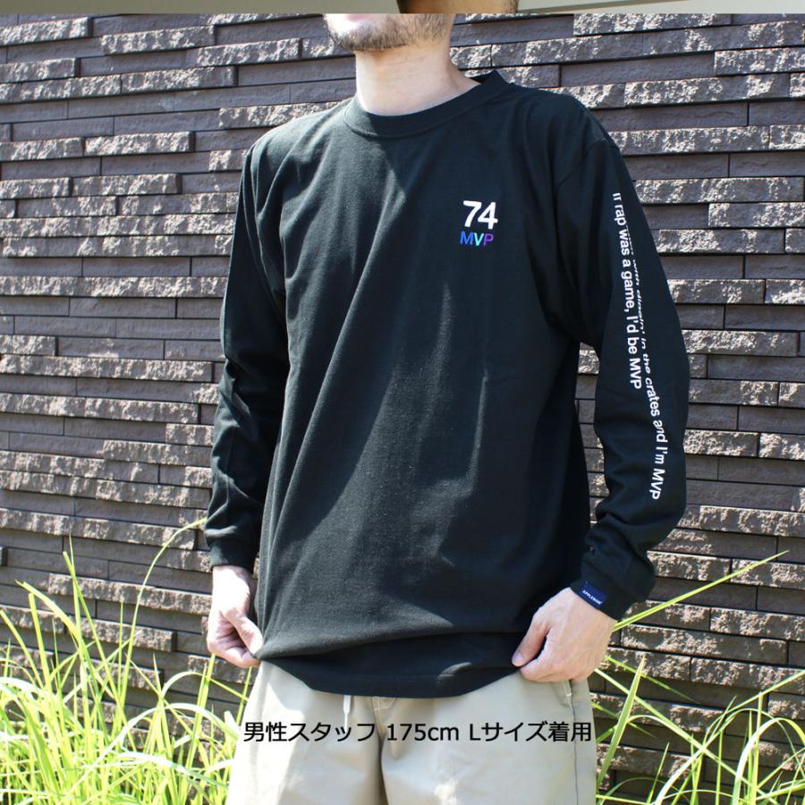 APPLEBUM ブラック mesh長袖 Tシャツ APPLEBUM(アップルバム)Tシャツ