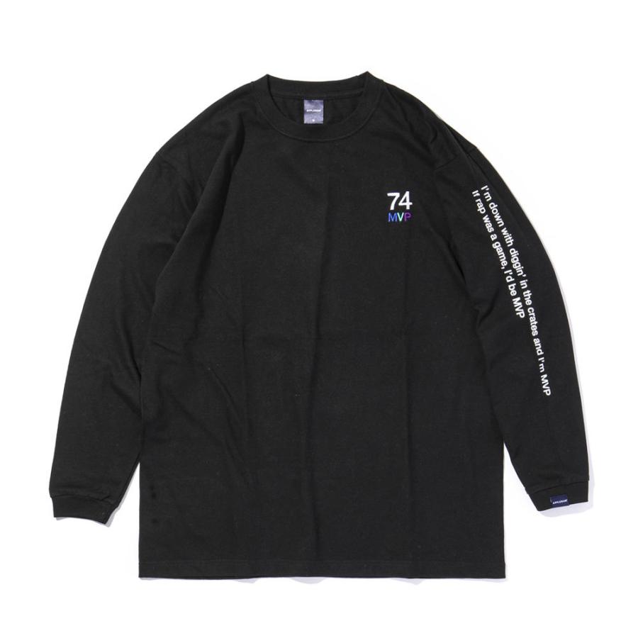 APPLEBUM ブラック mesh長袖 Tシャツ APPLEBUM(アップルバム)Tシャツ