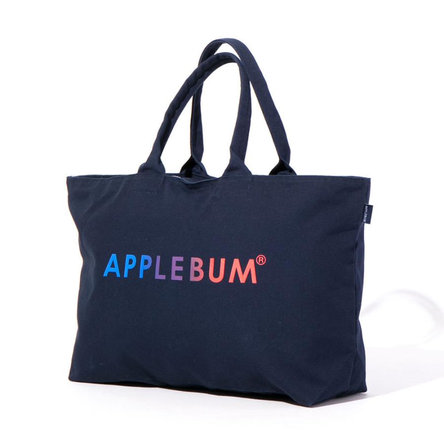 APPLEBUM 新品 アップルバム Gradation Logo Zip Totebag