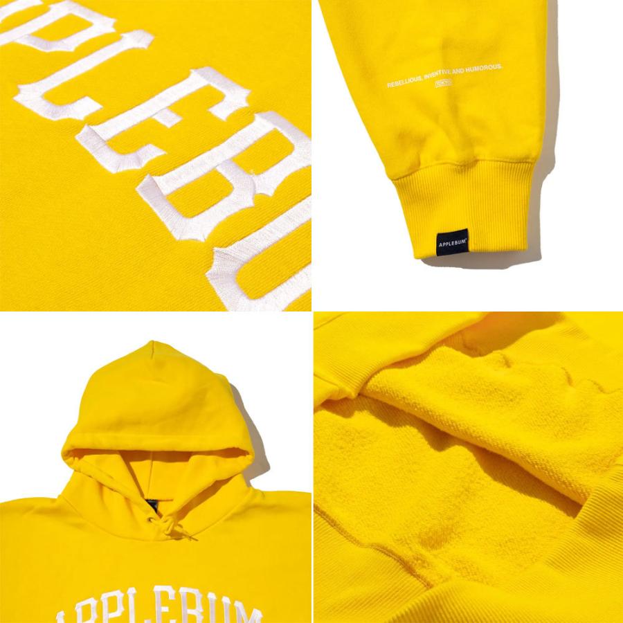 【数量限定特別価格】 新品 アップルバム APPLEBUM Pirates Logo Sweat Parka パイレーツロゴ YELLOW 850004408048 SWT/HOODY｜essense｜05