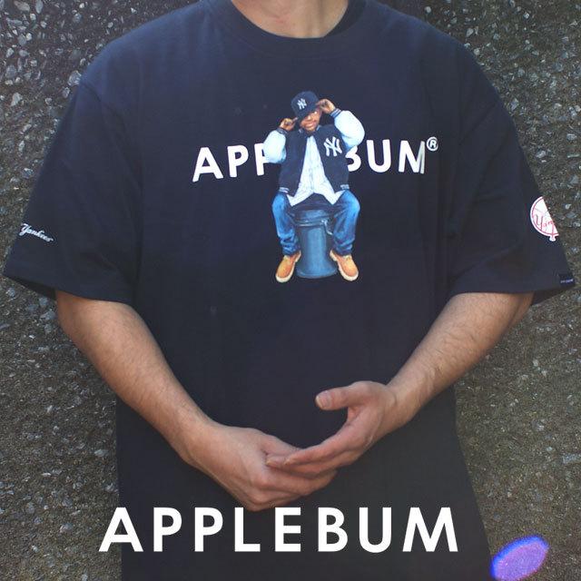 APPLEBUM 新品 アップルバム x MLB NY Yankees Boy Tee Tシャツ