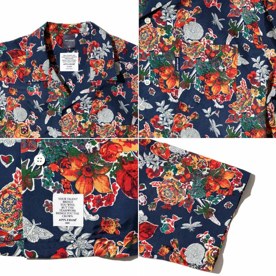 APPLEBUM 半袖シャツ アップルバム アロハシャツ 半袖 APPLEBUM SUMMER MADNESS ALOHA