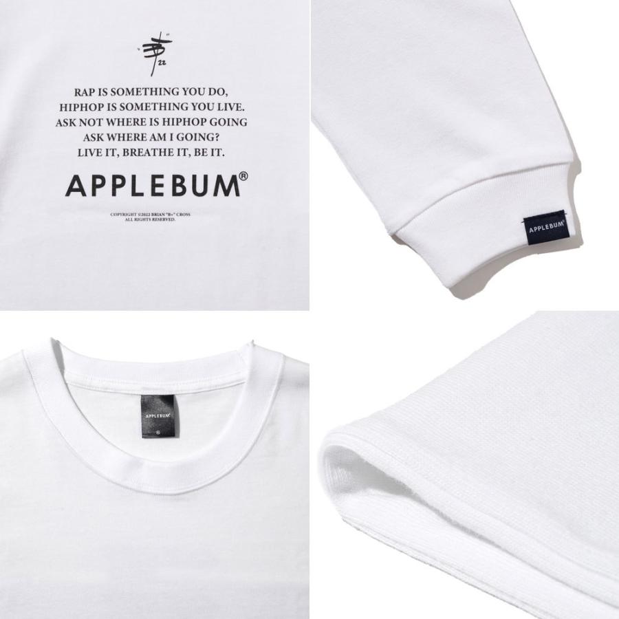 APPLEBUM 長袖Tシャツ meshホワイト APPLEBUM 長袖Tシャツ meshホワイト