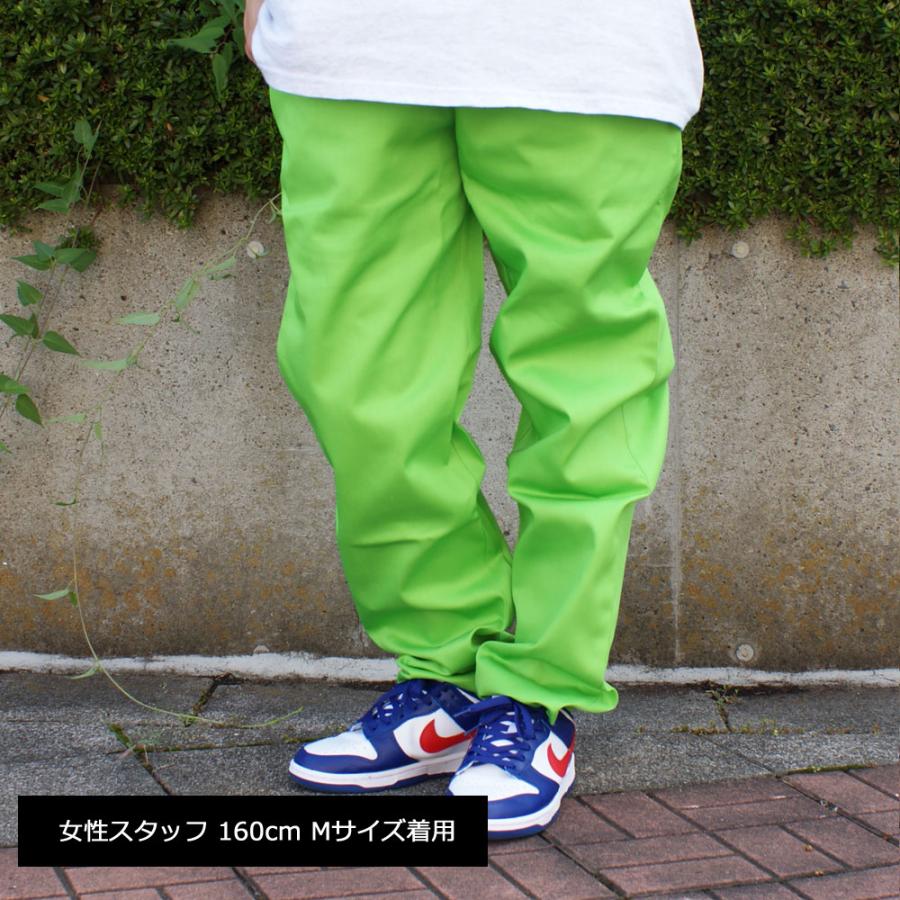 新品 クックマン Cookman Chef Pants シェフ パンツ MELON LIGHT GREEN メロン ライトグリーン