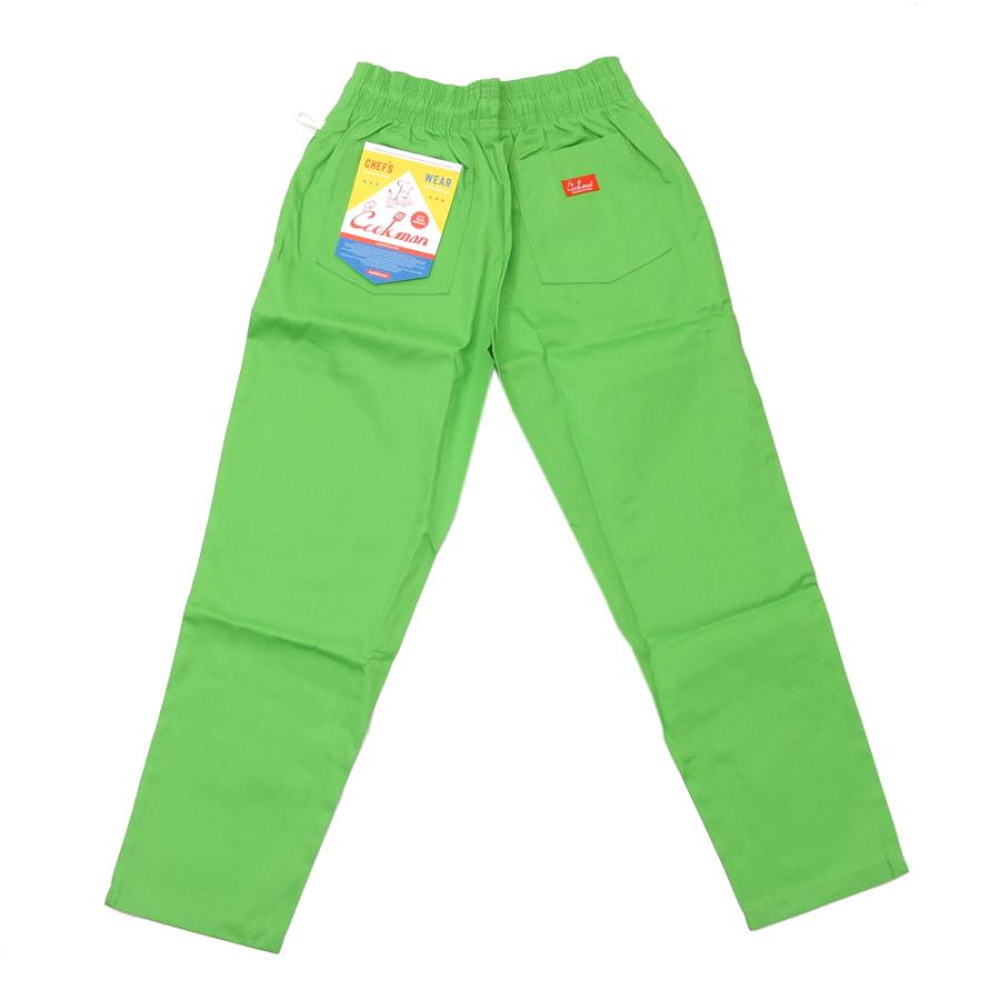 新品 クックマン Cookman Chef Pants シェフ パンツ MELON LIGHT GREEN メロン ライトグリーン