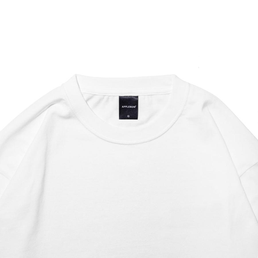 APPLEBUM 長袖Tシャツ meshホワイト APPLEBUM 新品 アップルバム Logo L/S Tee ロンT ロンティー