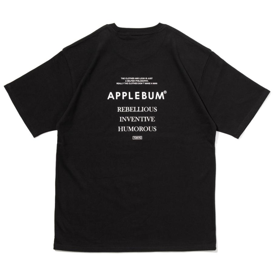 新品 アップルバム APPLEBUM My Name Is Tee Tシャツ BLACK ブラック 850004478061 半袖Tシャツ