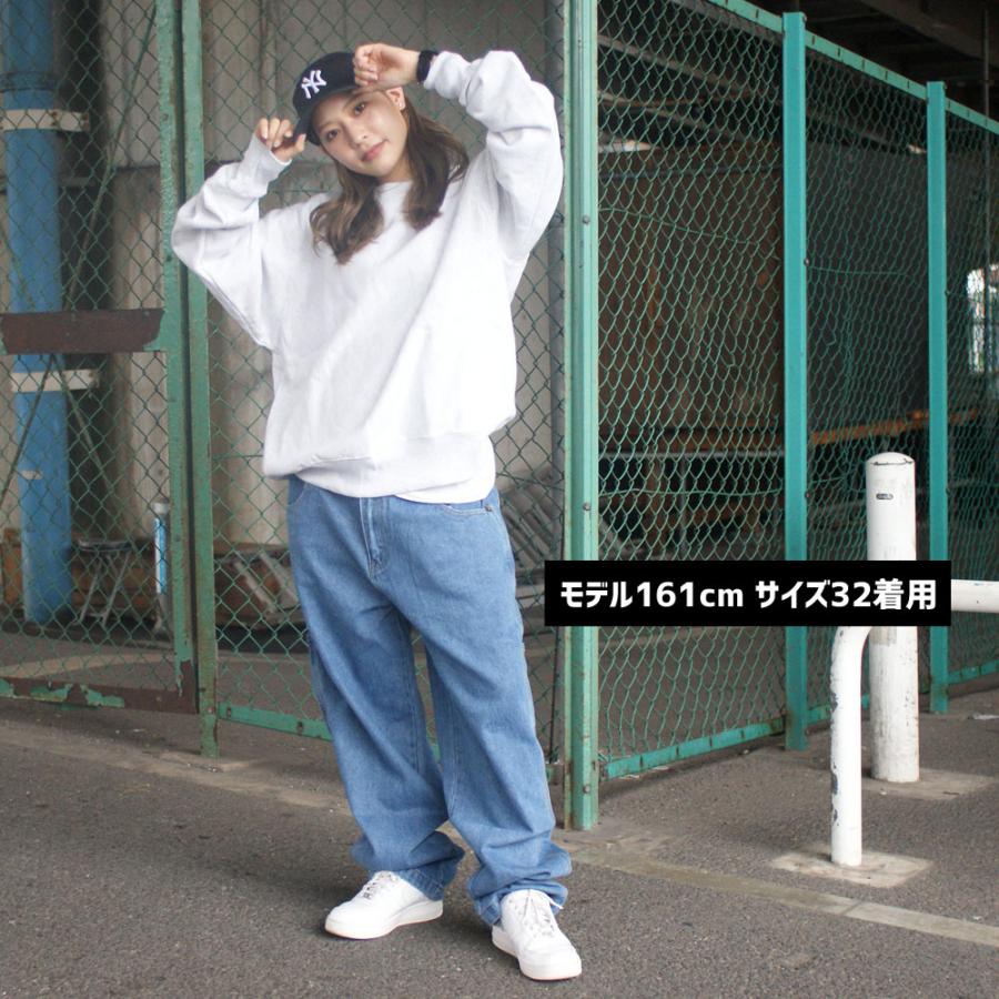 【数量限定特別価格】 新品 ノーベター Kno-betta 999 BAGGY DENIM PANTS CARPENTER BLUE 999006754644 パンツ｜essense｜02