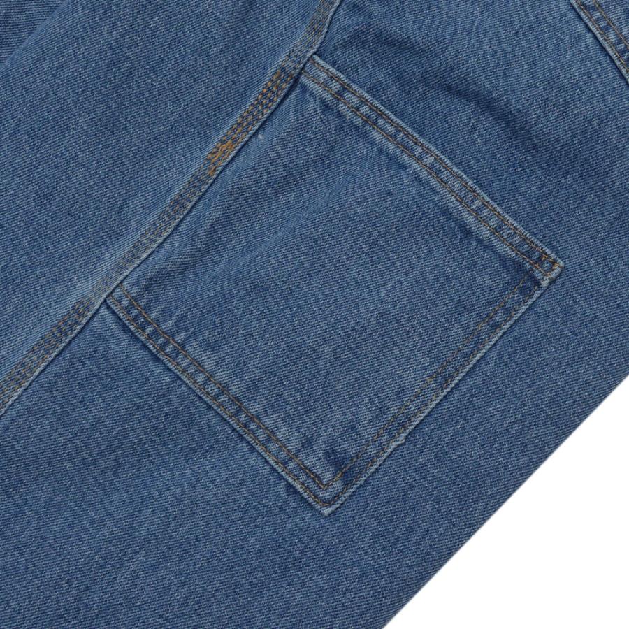 【数量限定特別価格】 新品 ノーベター Kno-betta 999 BAGGY DENIM PANTS CARPENTER BLUE 999006754644 パンツ｜essense｜06