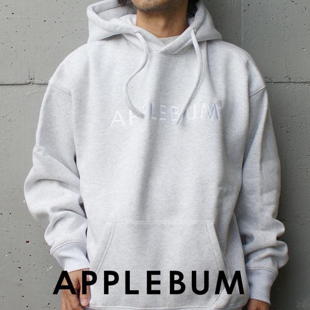 APPLEBUM 新品 アップルバム Logo Embroidery Sweat Parka プル