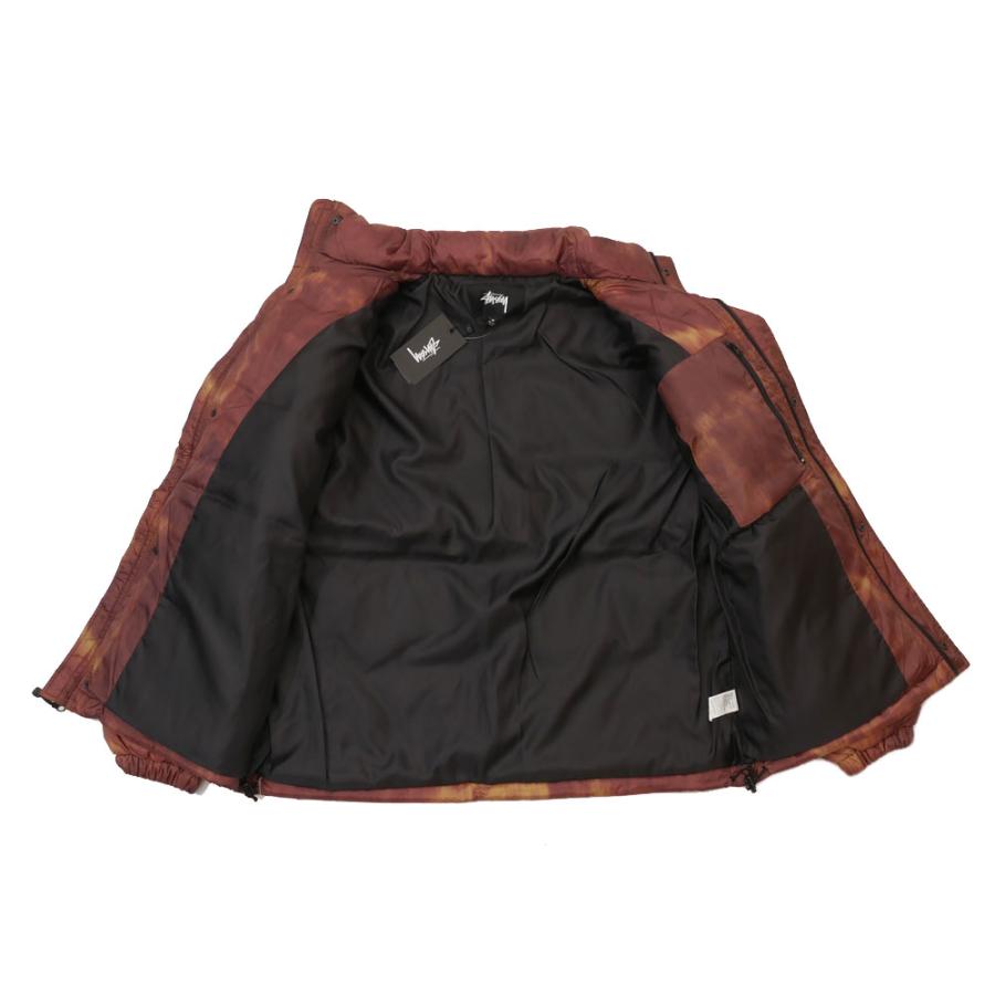 Stussy ブラウン ダウンジャケット Lサイズ STUSSY ブラウン ダウンジャケット XXL