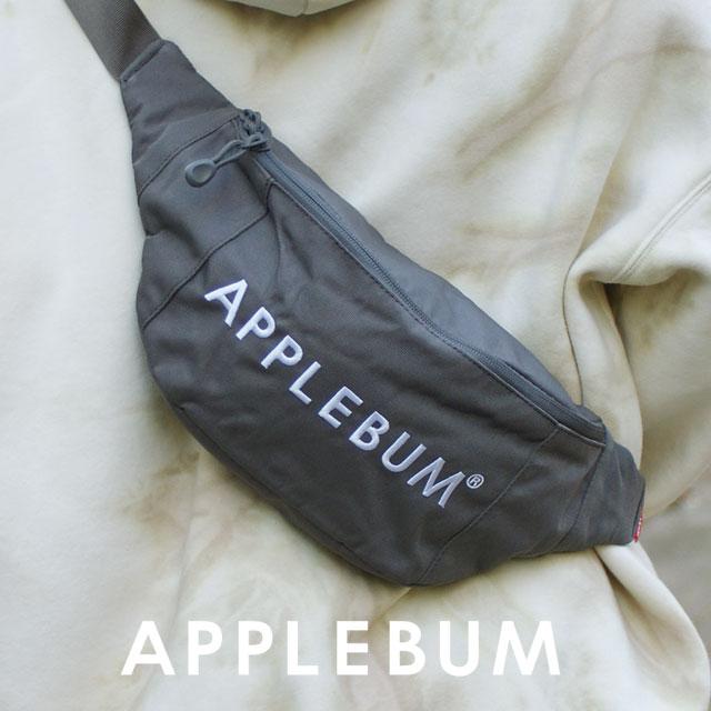 【APPLEBUM】ロゴ刺繍 ウエストバッグ ショルダーバッグ（新品） APPLEBUM 新品 アップルバム Logo Waist Bag ロゴ ウエスト