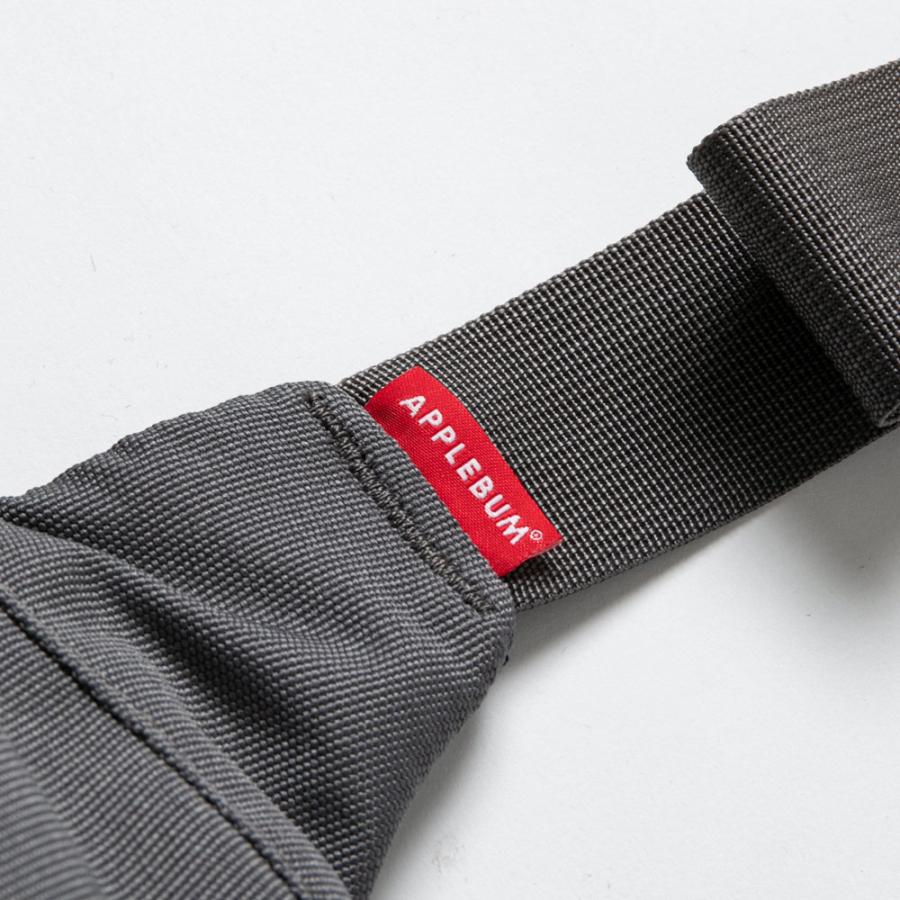 【APPLEBUM】ロゴ刺繍 ウエストバッグ ショルダーバッグ（新品） APPLEBUM アップルバム LOGO WAIST BAG
