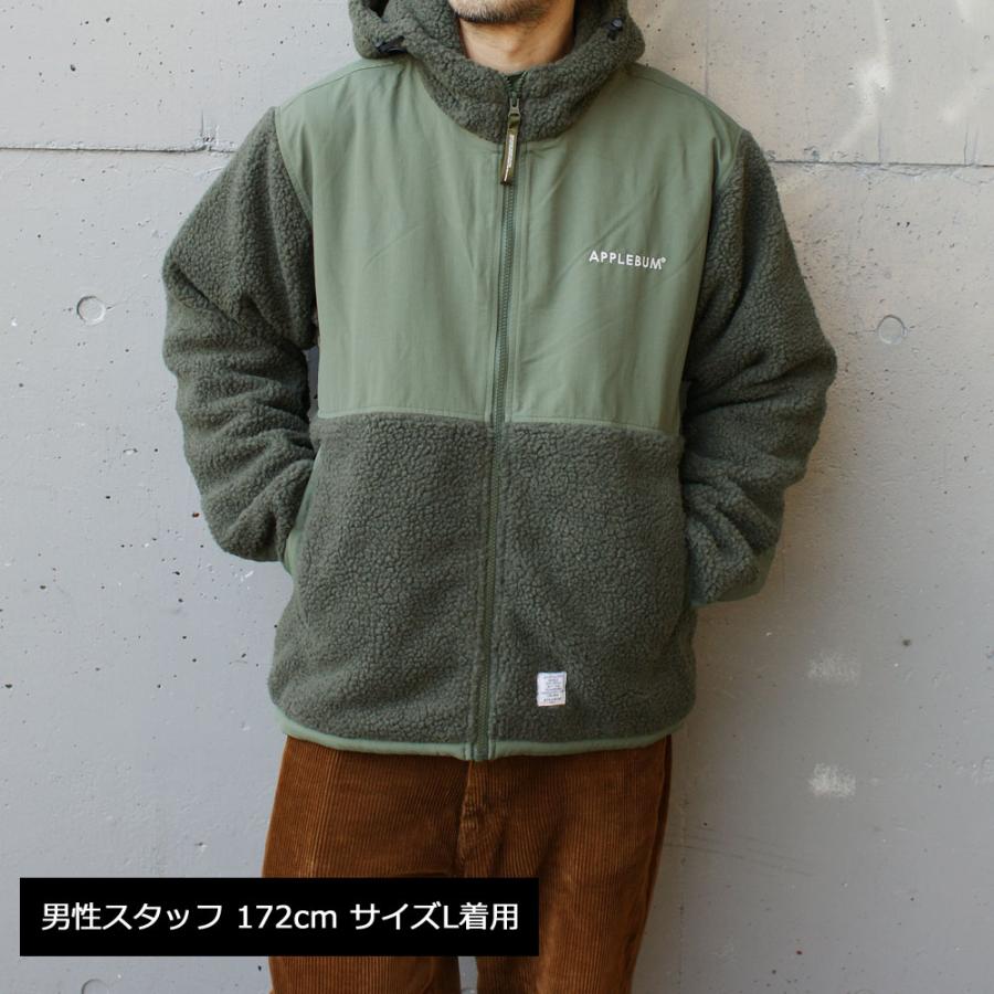 APPLEBUM 新品 アップルバム Sheep Boa Fleece Parka シープボア 