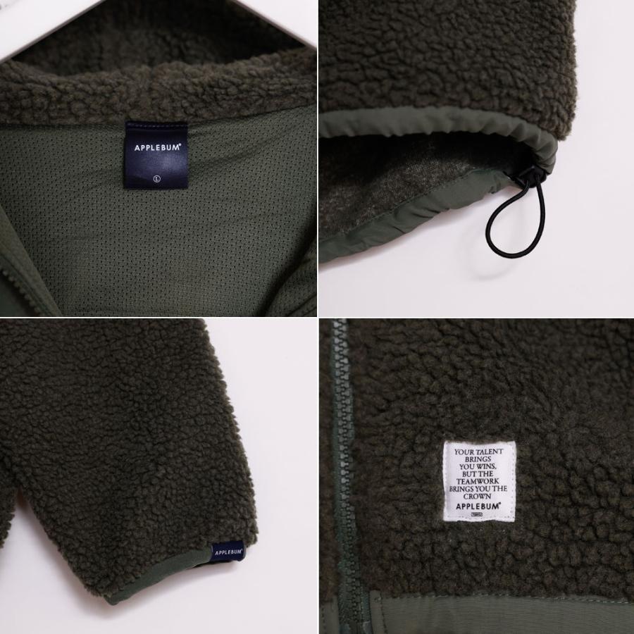 APPLEBUM 新品 アップルバム Sheep Boa Fleece Parka シープボア 