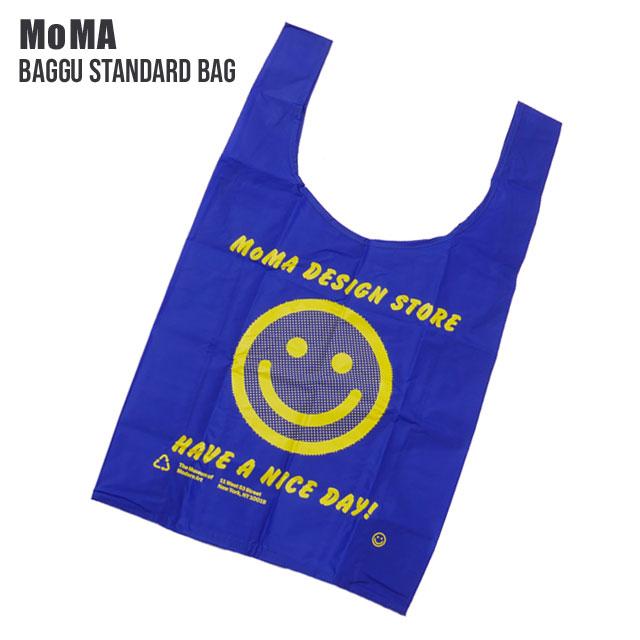 MoMA 新品 モマ x バグゥ BAGGU Standard Bag Happy Face エコ