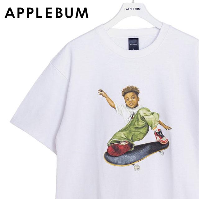 新品 アップルバム APPLEBUM The Phuncky Boy T-shirt Tシャツ WHITE