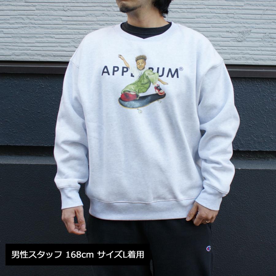 APPLEBUM 新日本プロレス スウェット トレーナー アップルバム