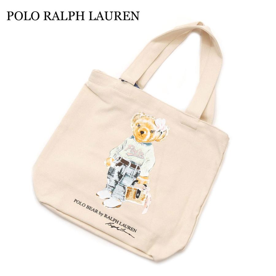 Polo Bear Cotton Canvas Tote