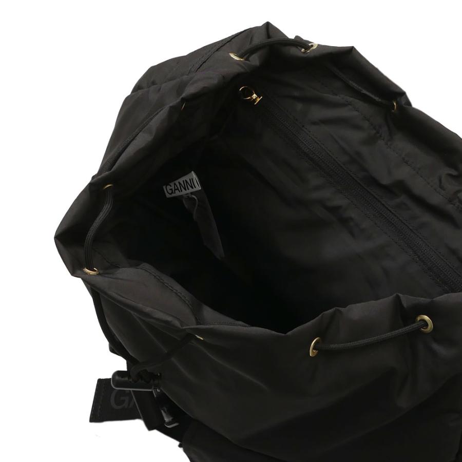 新品 ガニー GANNI Recycled Tech Backpack バックパック BLACK 新品 ガニー GANNI Recycled Tech Backpack バックパック BLACK