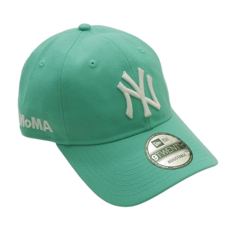 新品 ニューエラ NEW ERA x モマ MoMA ニューヨーク ヤンキース 9TWENTY CAP ストラップバック キャップ PASTEL GREEN 265001755015 ヘッドウェア｜essense｜03