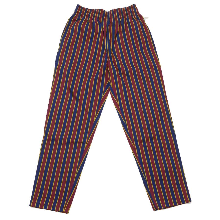 新品 クックマン Cookman Chef Pants College Stripe Red シェフ パンツ カレッジ ストライプ レッド
