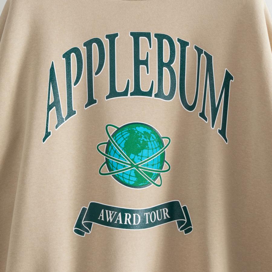 APPLEBUM 新品 アップルバム College Logo Big Crew Sweat