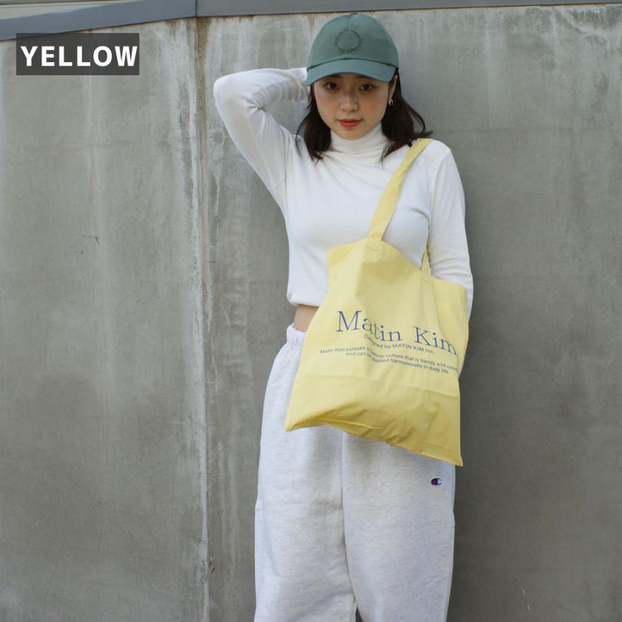 新品 全6カラー マーティンキム Matin Kim MATIN POPPIN ECO BAG 新品 全6カラー マーティンキム Matin Kim MATIN POPPIN ECO BAG