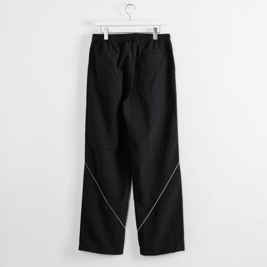 MORABITO 黒 ラッフルデザイン パンツ　未使用　新品タグ付き 高山直子さんコラボ/ストレッチベロアキャミ＊パンツセット/EiiS