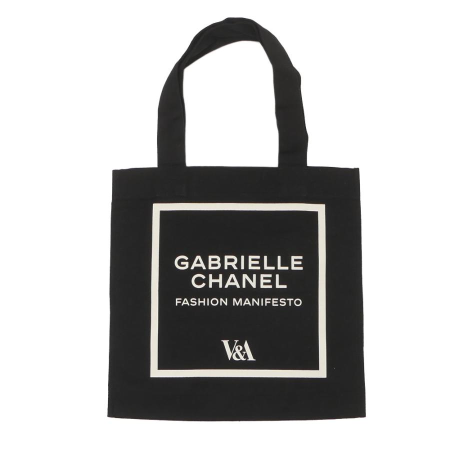 新品 シャネル 美術館 V&A Gabrielle Chanel Fashion Manifesto Tote Bag トートバッグ キャンバス エコバッグ 277006009016 グッズ｜essense｜04