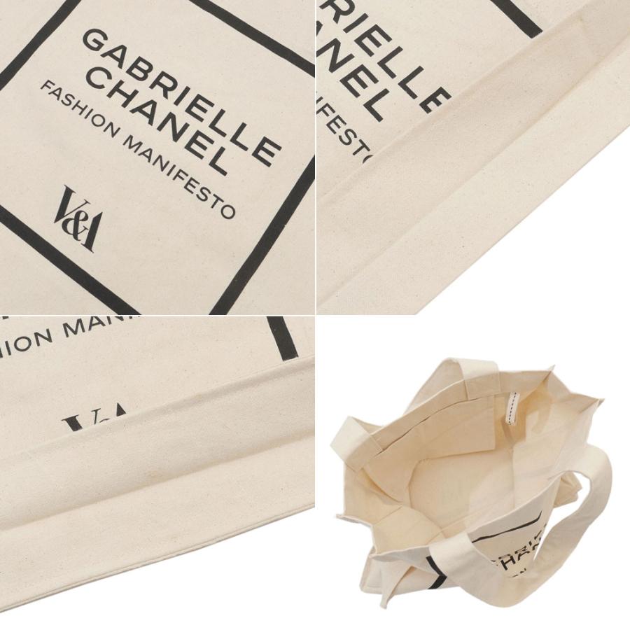 新品 シャネル 美術館 V&A Gabrielle Chanel Fashion Manifesto Tote Bag トートバッグ キャンバス エコバッグ 277006009016 グッズ｜essense｜07