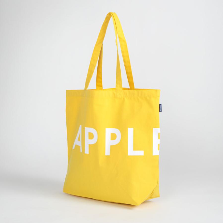 新品 アップルバム APPLEBUM BIG LOGO Tote Bag トートバック YELLOW 850004591018 グッズ｜essense｜03