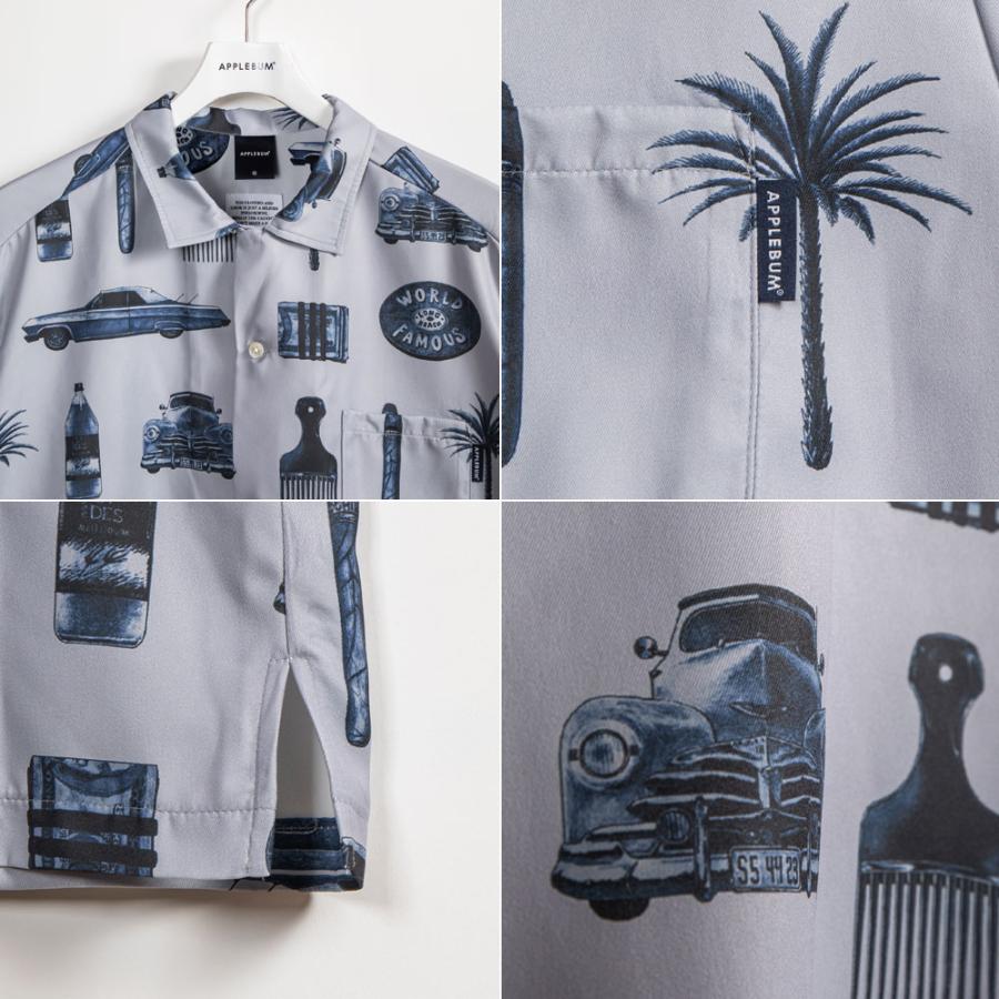 APPLEBUM 新品 アップルバム Cali Aloha Shirt アロハシャツ