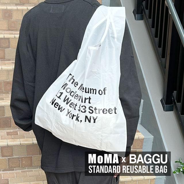 MoMA 新品 モマ MoMA x バグゥ BAGGU Standard Reusable Bag MoMA