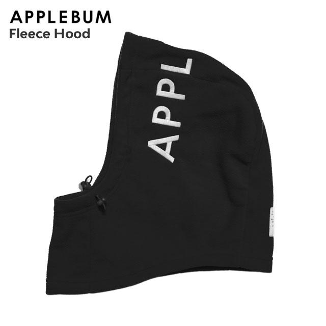 アップルバム　フリースフード　黒色 APPLEBUM（アップルバム） 【期間限定特別価格】 新品 APPLEBUM Fleece