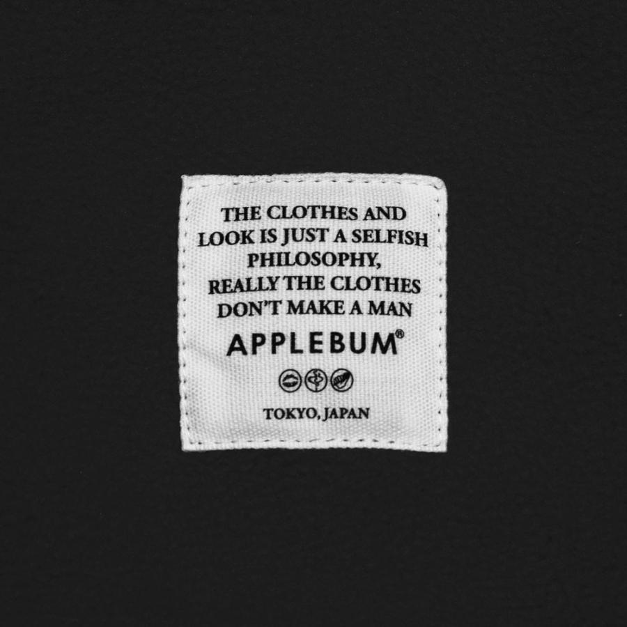 アップルバム　フリースフード　黒色 APPLEBUM（アップルバム） 【期間限定特別価格】 新品 APPLEBUM Fleece